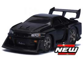 Nissan  - Skyline GT-T 1999 black - 1:64 - Maisto - 15526-15588 - mai15526-15588 | Toms Modelautos